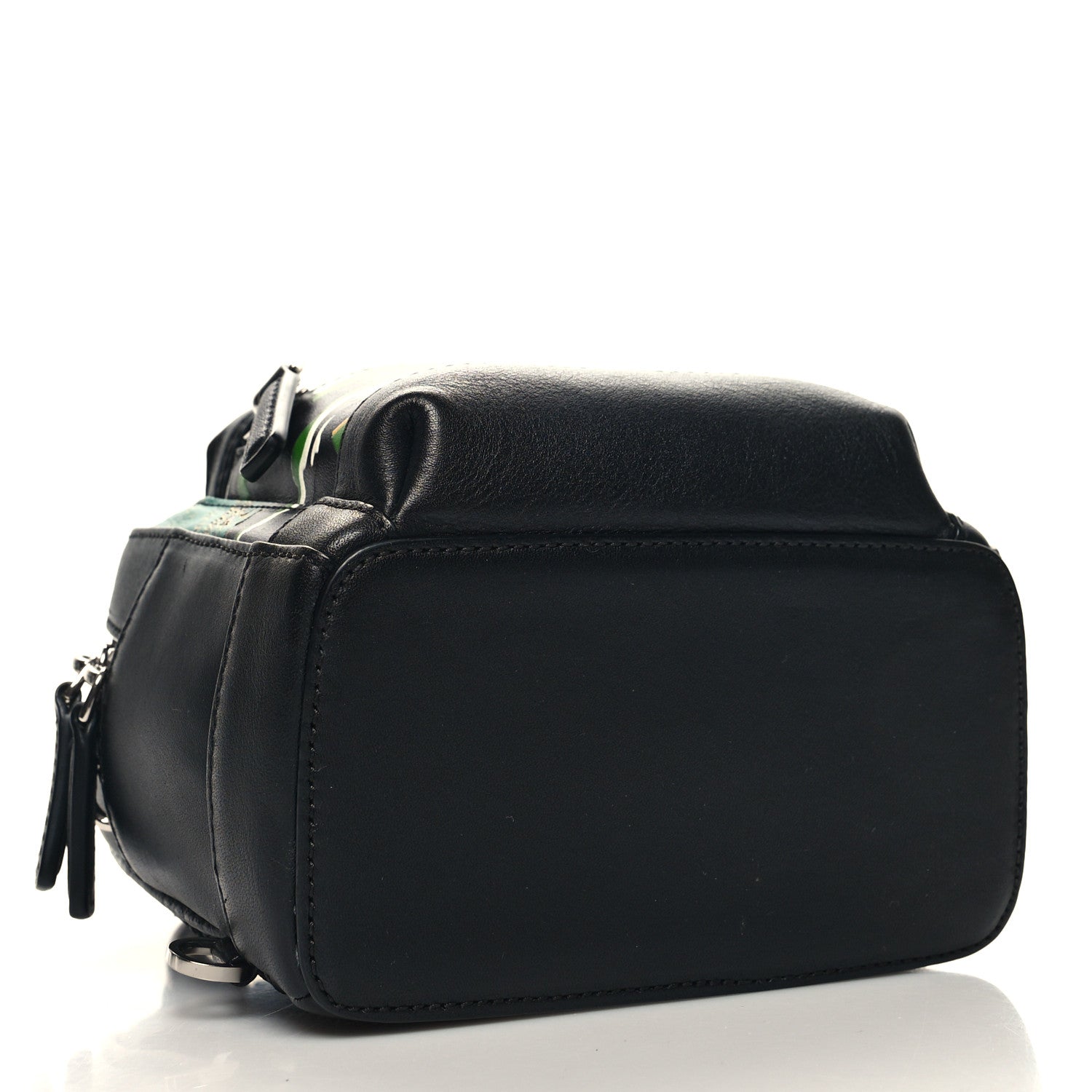 MCM Calfskin Pop Rabbit Mini Backpack Black 3 of 10