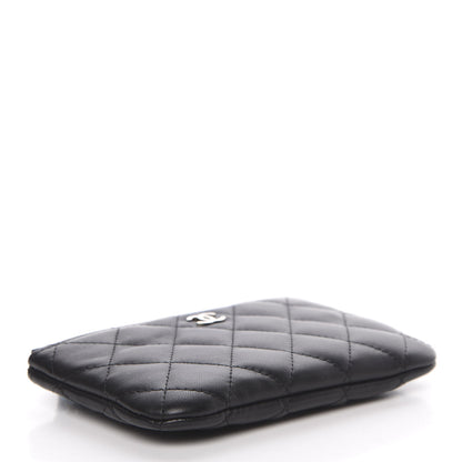 Chanel Lambskin Quilted Small Casino Cosmetic Case Black 4 of 8