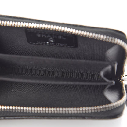 Chanel Caviar Quilted Incognito Zip Coin Purse Black 4 of 6