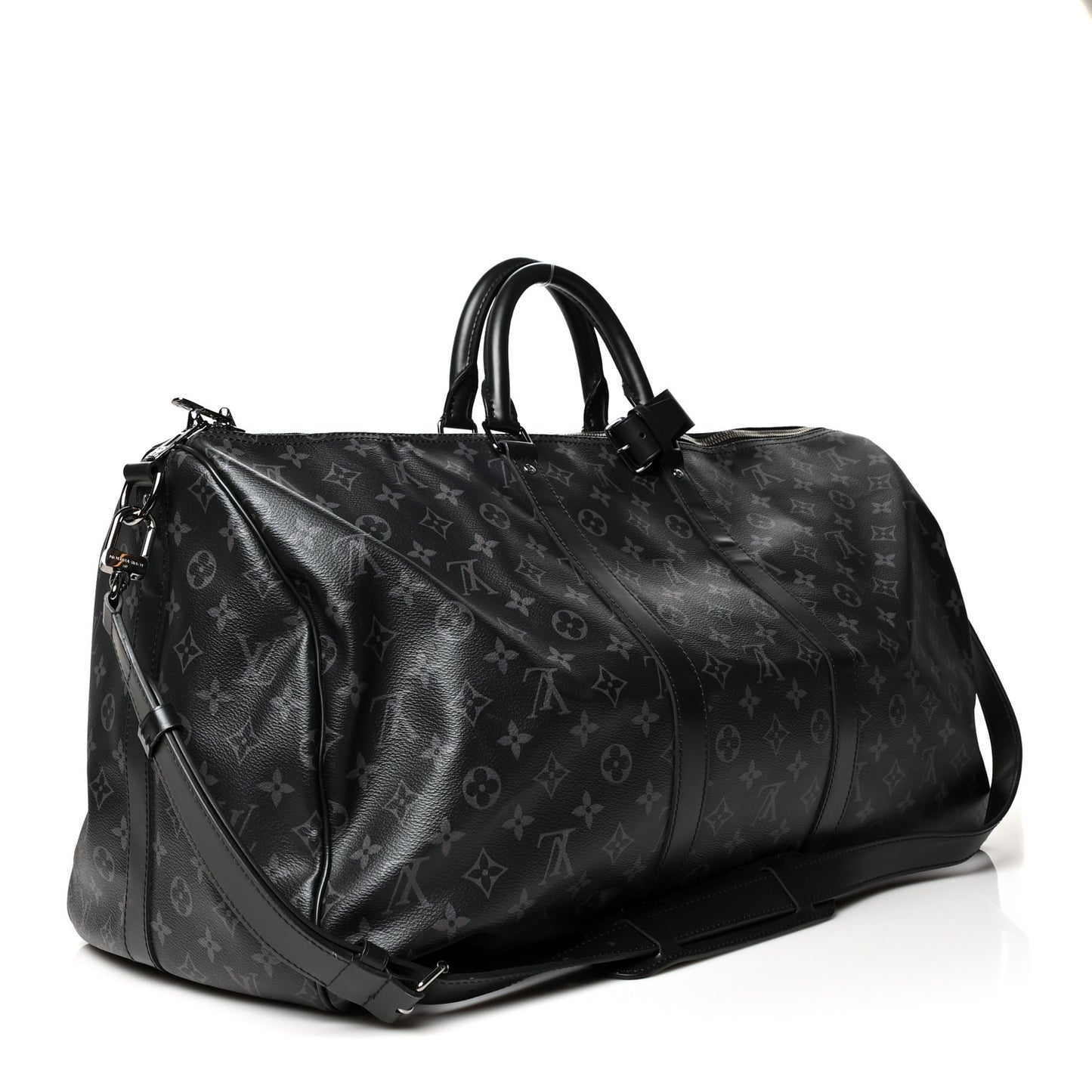 Monogram Eclipse Keepall Bandouliere 55