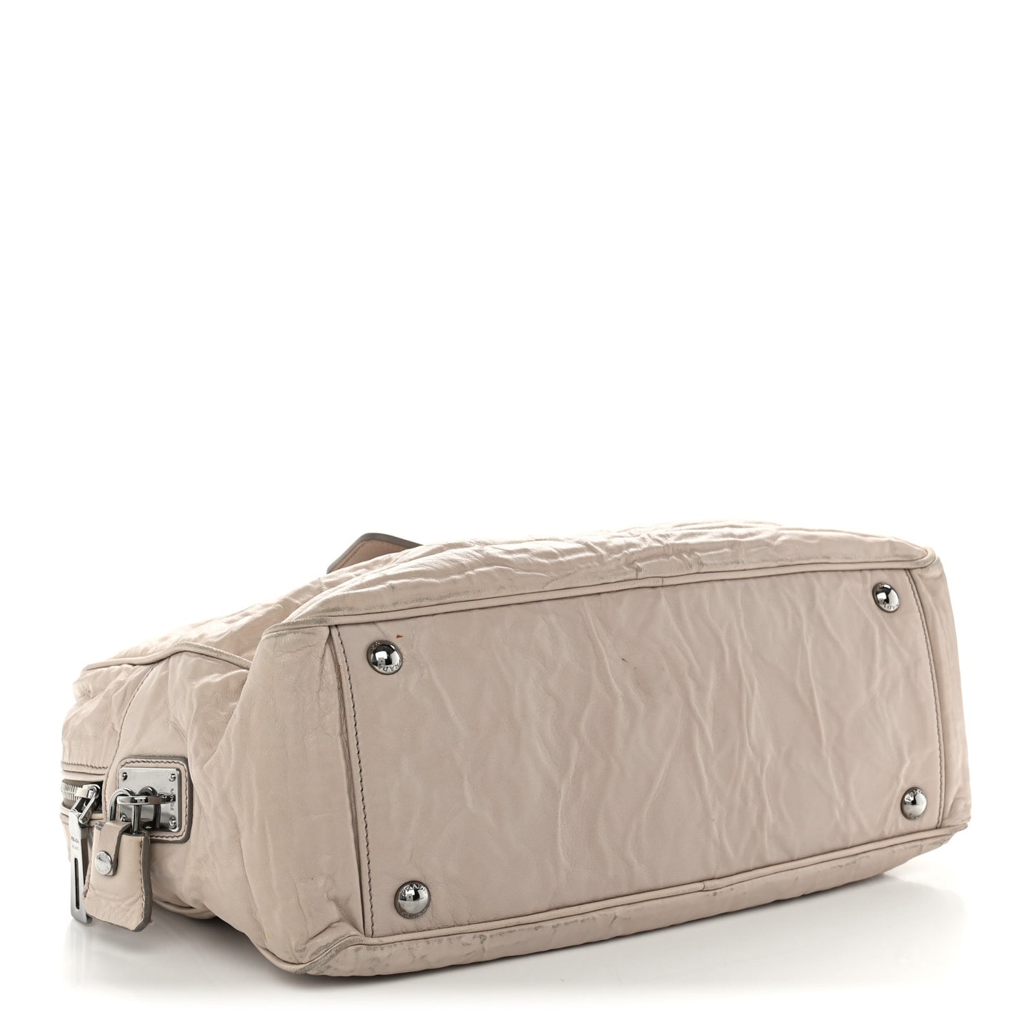 Nappa Antik Bauletto Satchel Argilla