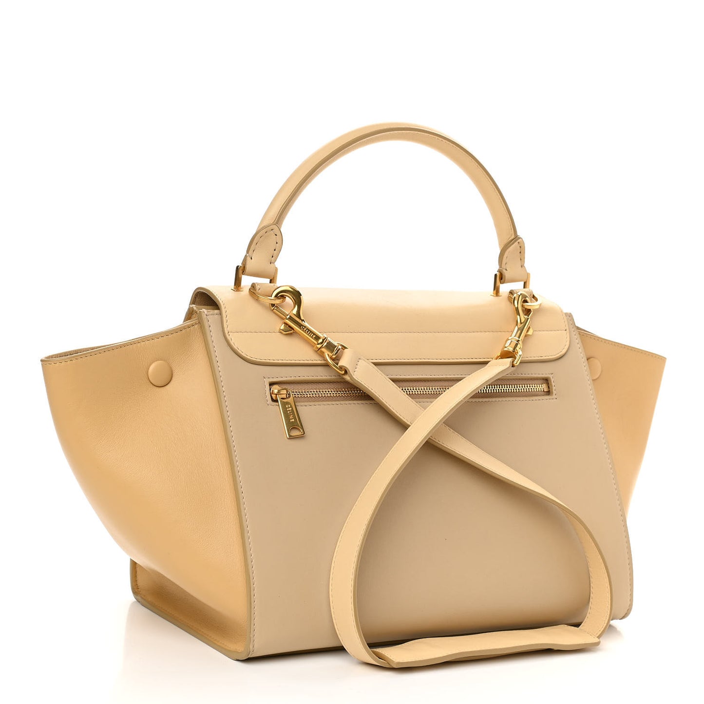 Smooth Calfskin Small Trapeze Butter