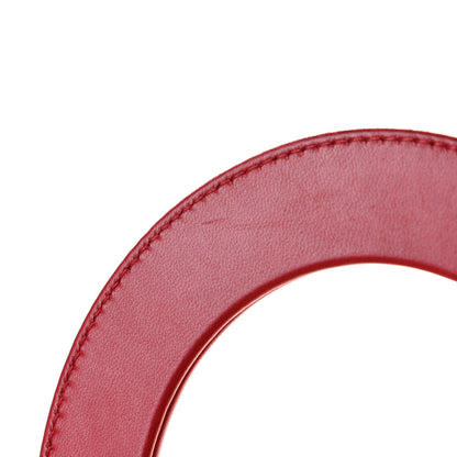 Christian Dior Lambskin Cannage Small My Lady Dior Red 9 of 11