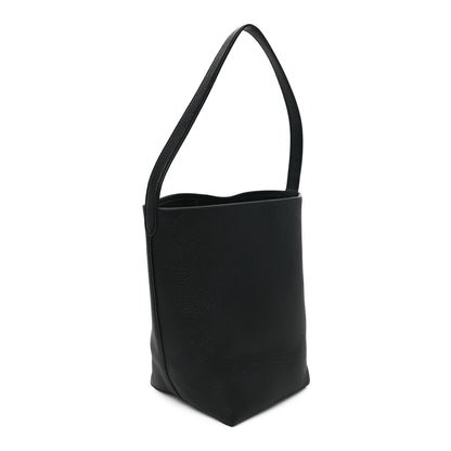 The Row Grained Calfskin Medium N/S Park Tote Black 3 of 11