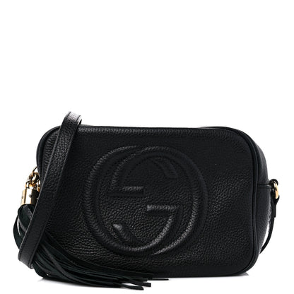 Gucci Pebbled Calfskin Small Soho Disco Bag Black 1 of 14