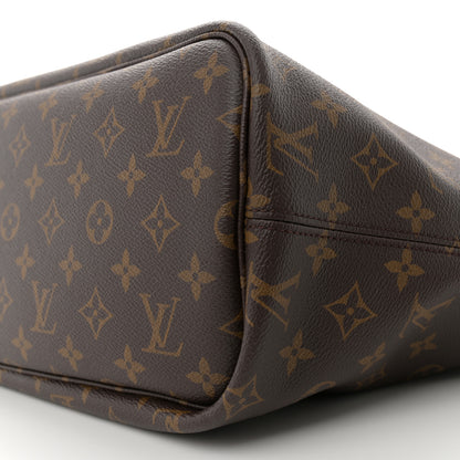 Louis Vuitton Monogram Calfskin Neo Neverfull Inside Out MM Tan 16 of 17