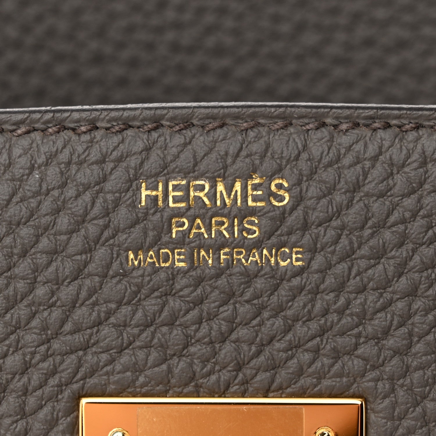 Hermes Togo Birkin 30 Etain 6 of 10