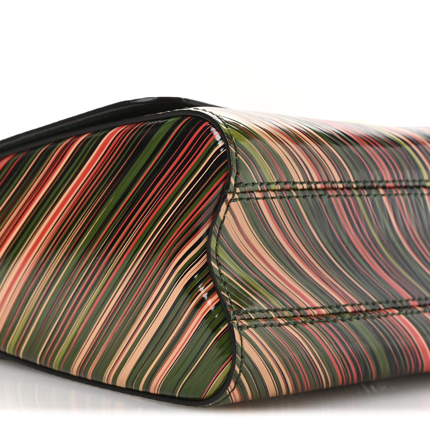 Epi Tropical Twist Shoulder Bag MM Rose Beige