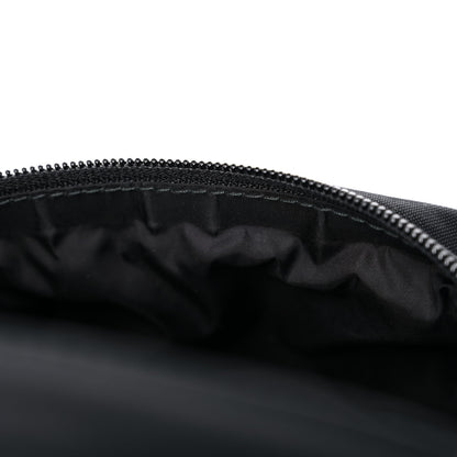 Balenciaga Sport Nylon Logo Embroidered Wheel Belt Bag Black White 11 of 11