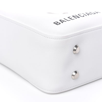 Balenciaga Calfskin S Triangle Duffle White 8 of 9