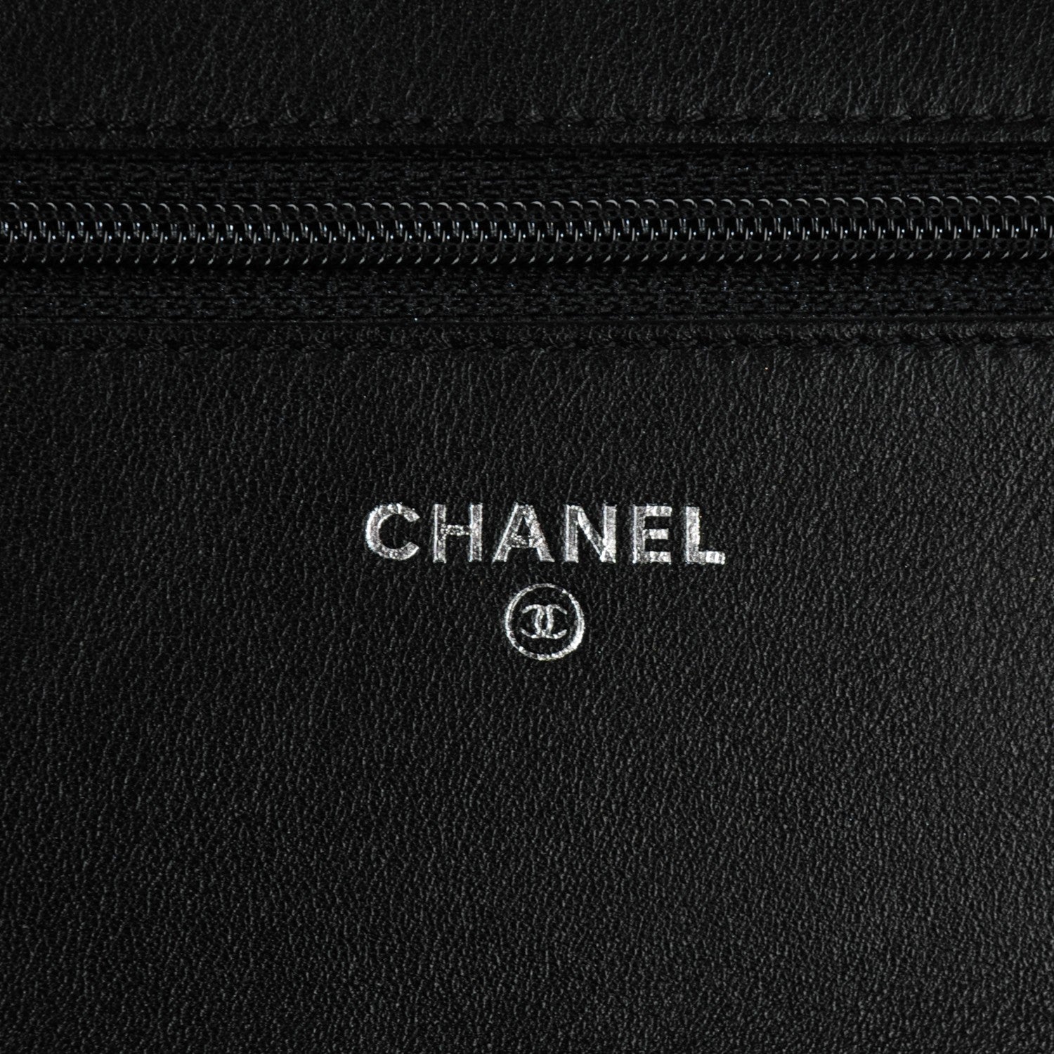 Chanel Caviar Sevruga Wallet On Chain WOC Black 5 of 8