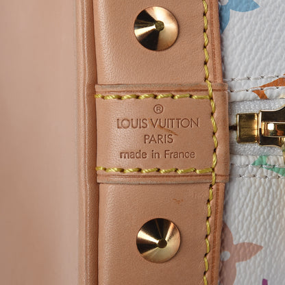 Louis Vuitton Monogram Multicolor Alma White 6 of 8