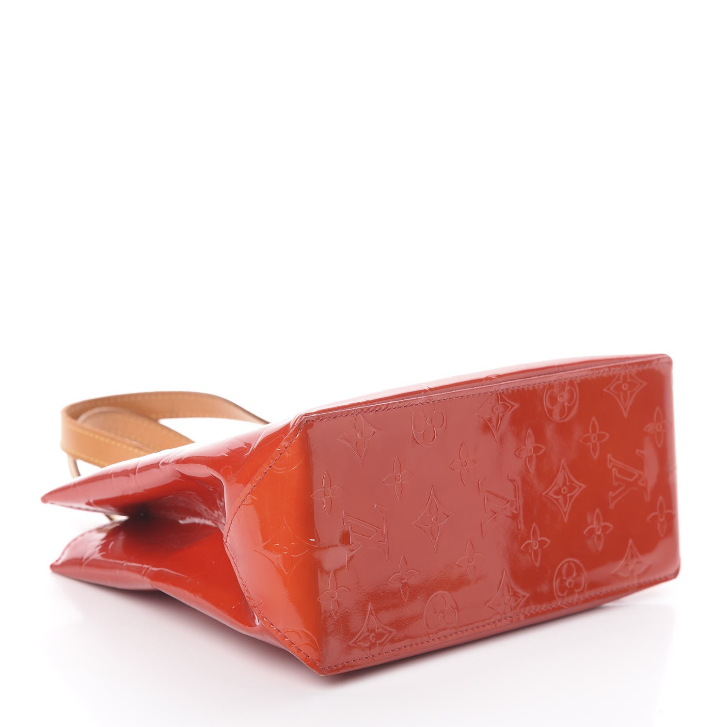 Louis Vuitton Vernis Reade PM Rouge 3 of 8