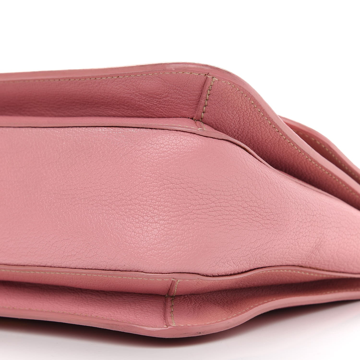 Miu Miu Goatskin Madras Shopping Tote Rosa 16 of 16
