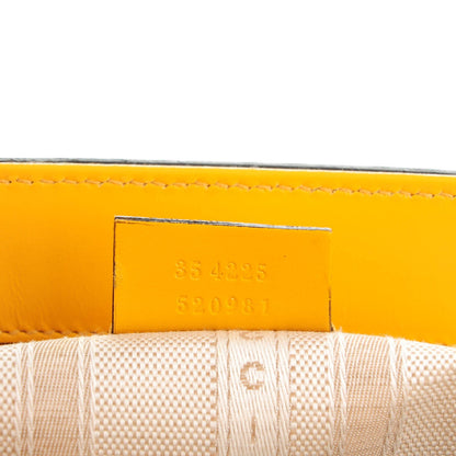 Gucci Hilary Lux Bright Diamante Medium Top Handle Bag Bumblebee 7 of 7