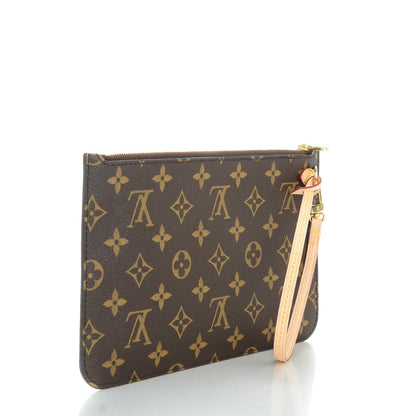 Louis Vuitton Monogram Neverfull MM GM Pochette 3 of 7