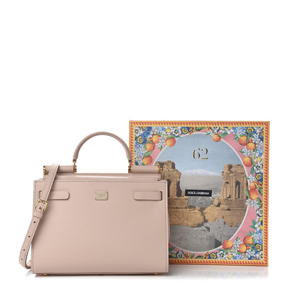 Dolce & Gabbana Calfskin Small Sicily 62 Powdery Pink 13 of 13