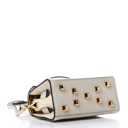 Valentino Garavani Vitello Mini My Rockstud Frame Bag Light Ivory 3 of 5