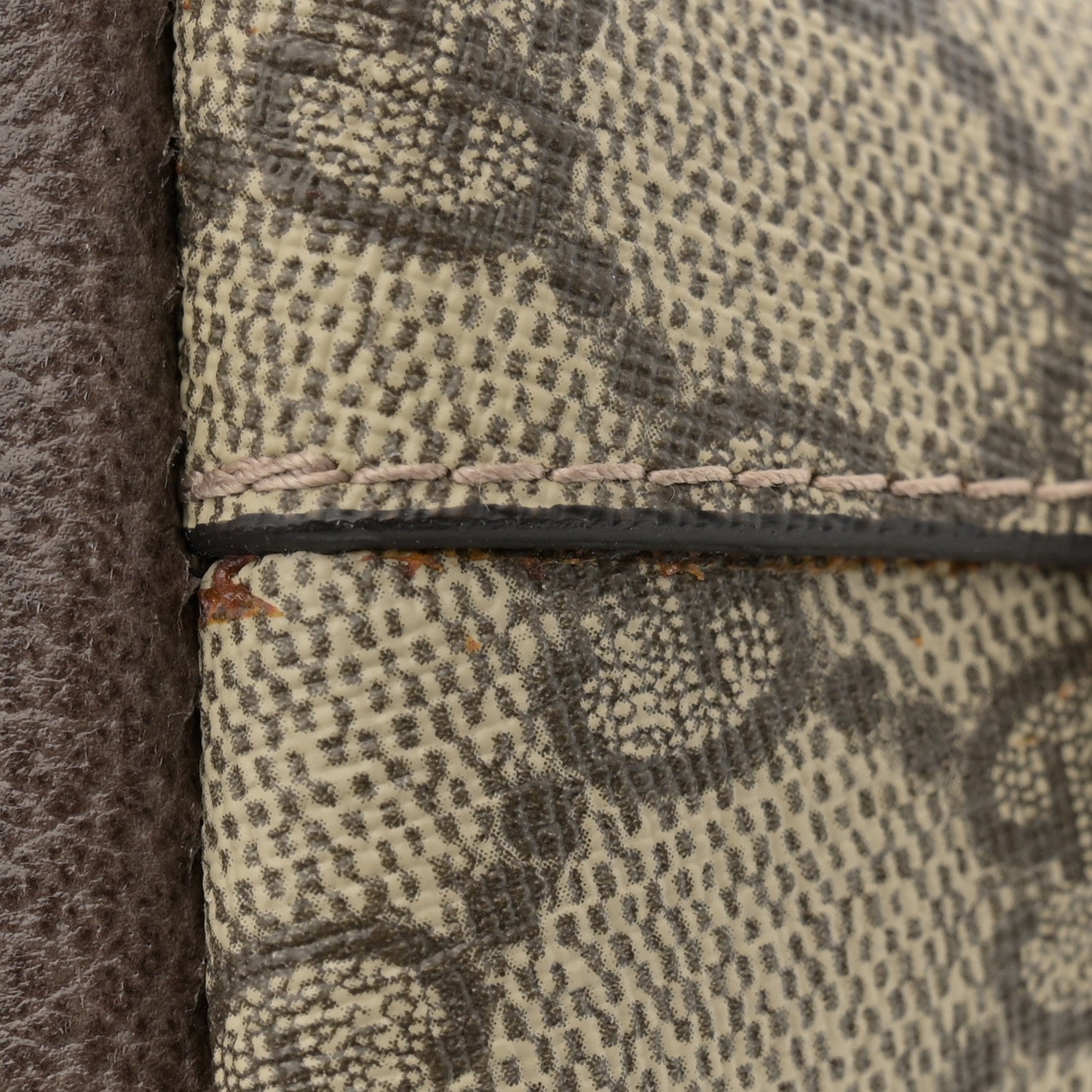 Gucci GG Supreme Monogram Textured Dollar Calfskin Web Small Ophidia Dome Shoulder Bag Beige Ebony New Acero 11 of 11