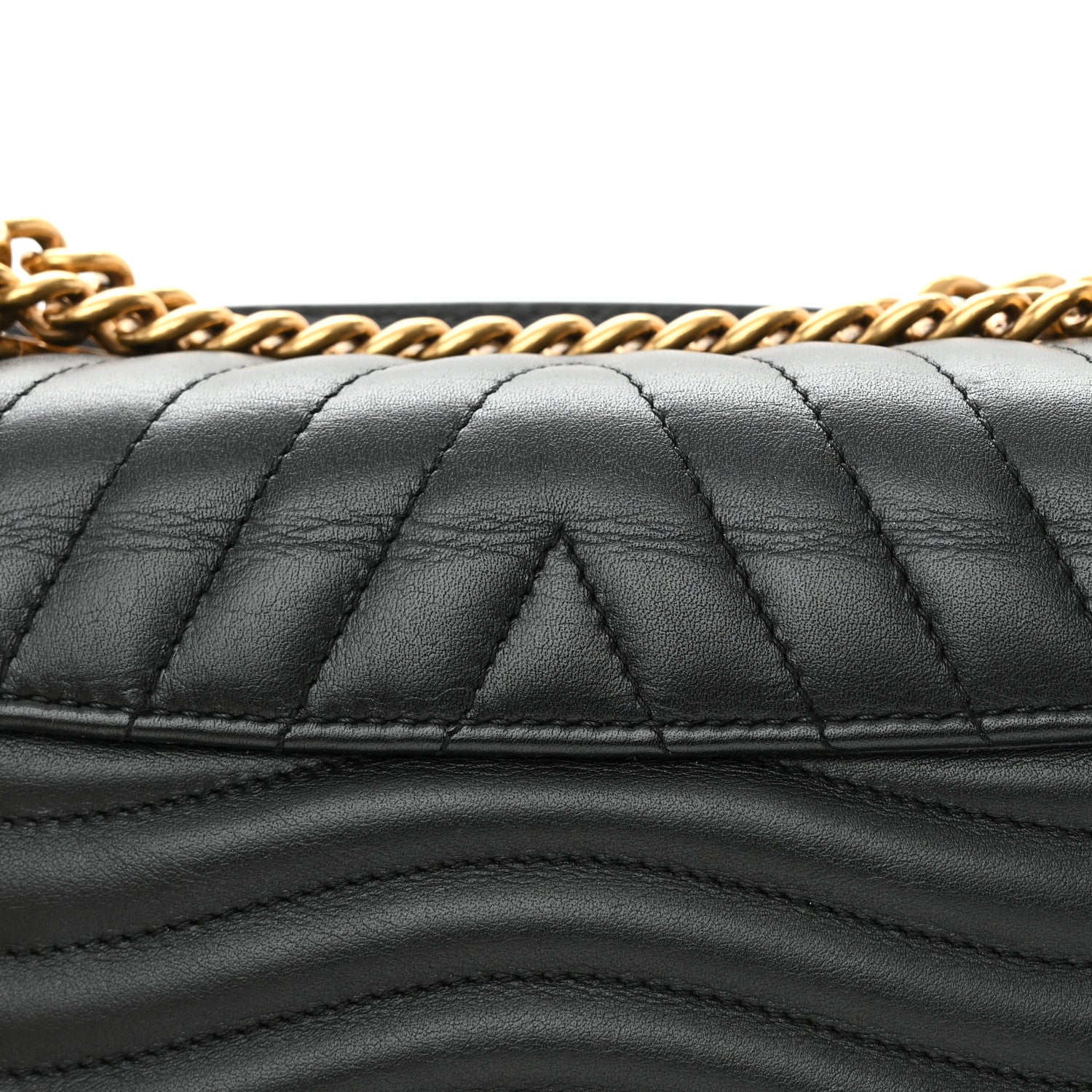 Louis Vuitton Calfskin New Wave Chain MM Black 13 of 13