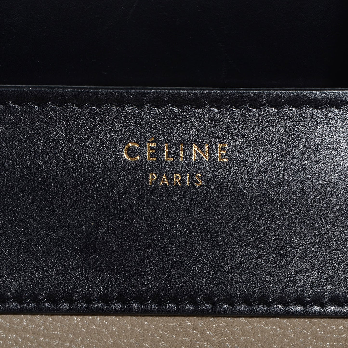Textured Calfskin and Suede Mini Tri-Color Luggage Black