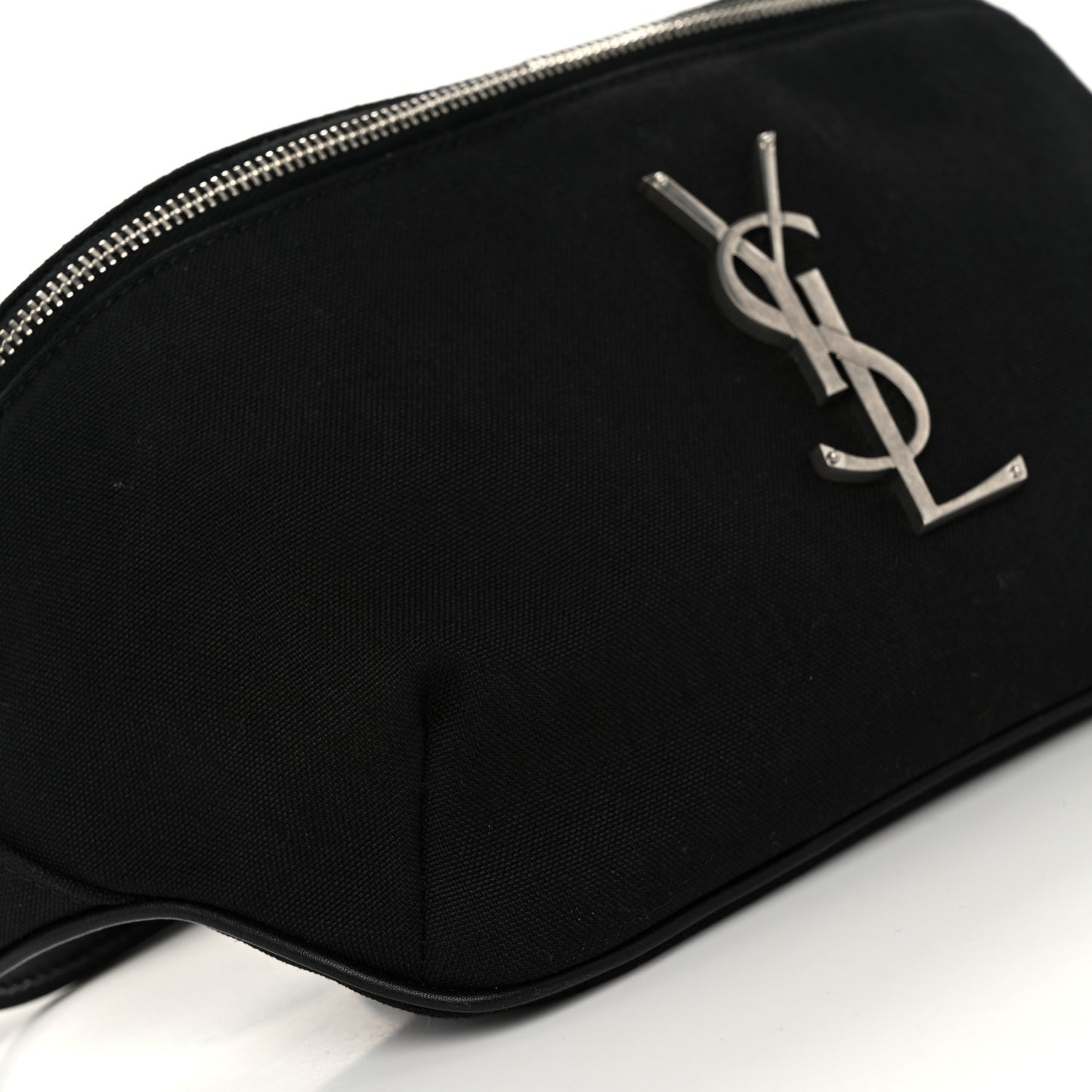 Canvas Monogram Belt Bag Black