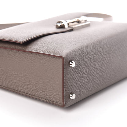 Hermes Epsom Verrou 21 Etain 8 of 11