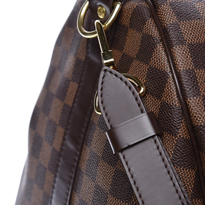 Louis Vuitton Damier Ebene Keepall Bandouliere 55 12 of 16
