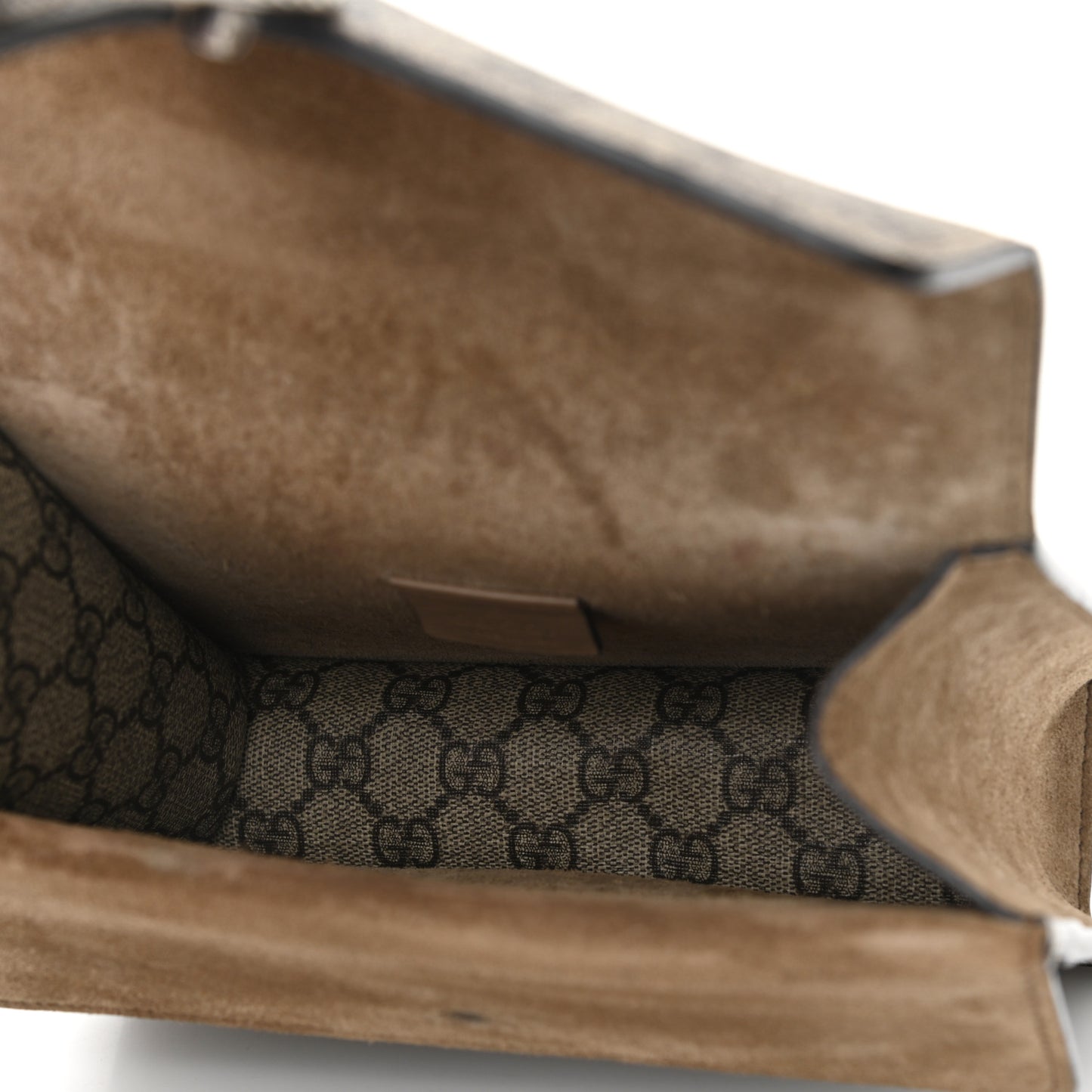 GG Supreme Monogram Mini Dionysus Shoulder Bag Taupe