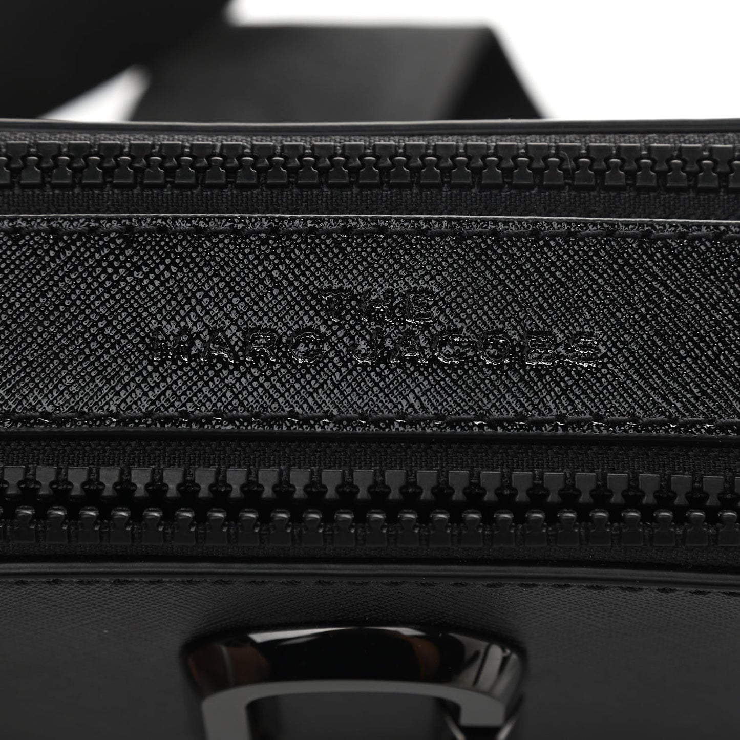 Saffiano Snapshot Camera Bag Black