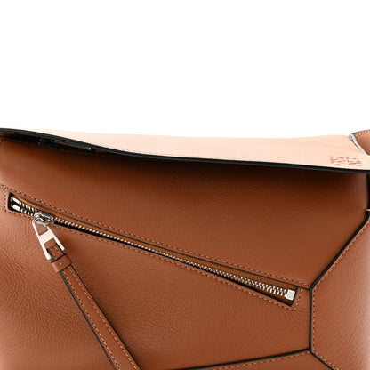 Loewe Calfskin Small Puzzle Bumbag Tan 7 of 10