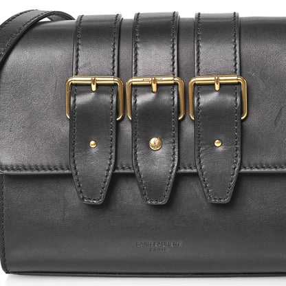 Saint Laurent Smooth Calfskin Nico Shoulder Bag Black 8 of 10