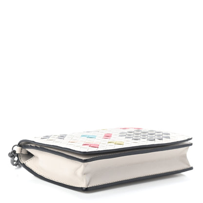 Bottega Veneta Nappa Intrecciato Chain Wallet Mist Abstract 4 of 9