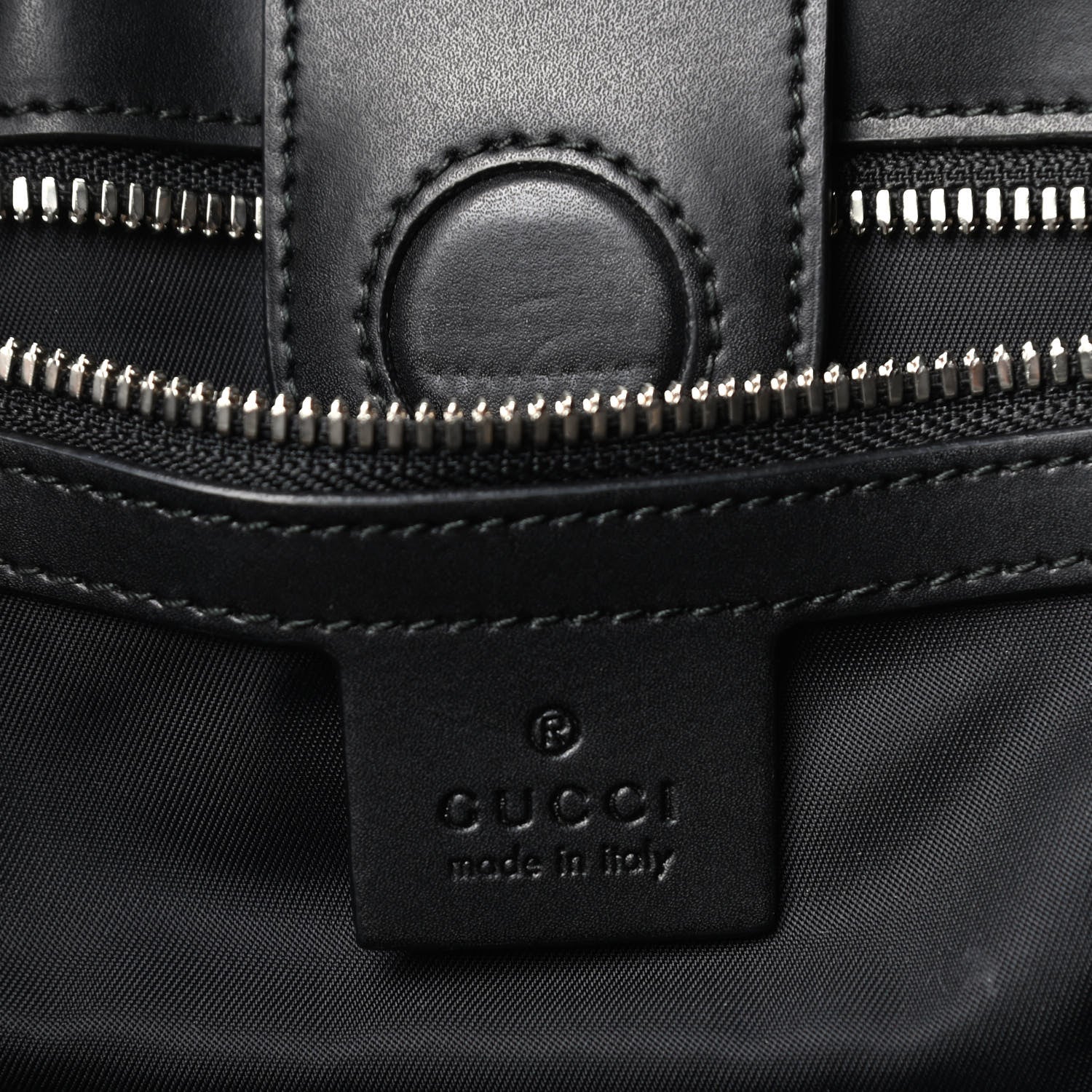 Gucci Soft GG Supreme Monogram Web Vertical Tote Black 7 of 10