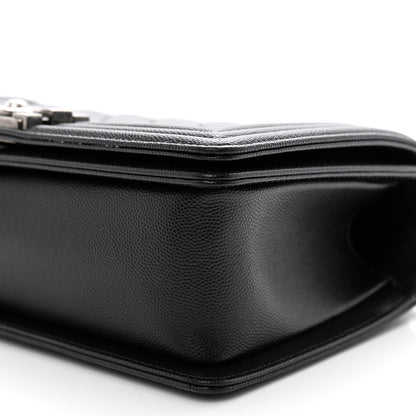 Chanel Caviar Quilted Medium Boy Flap Black 10 of 10