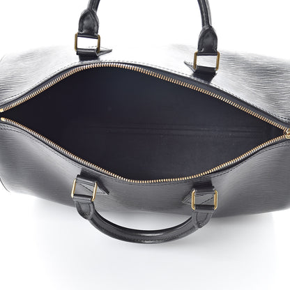 Louis Vuitton Epi Speedy 35 Black 5 of 15