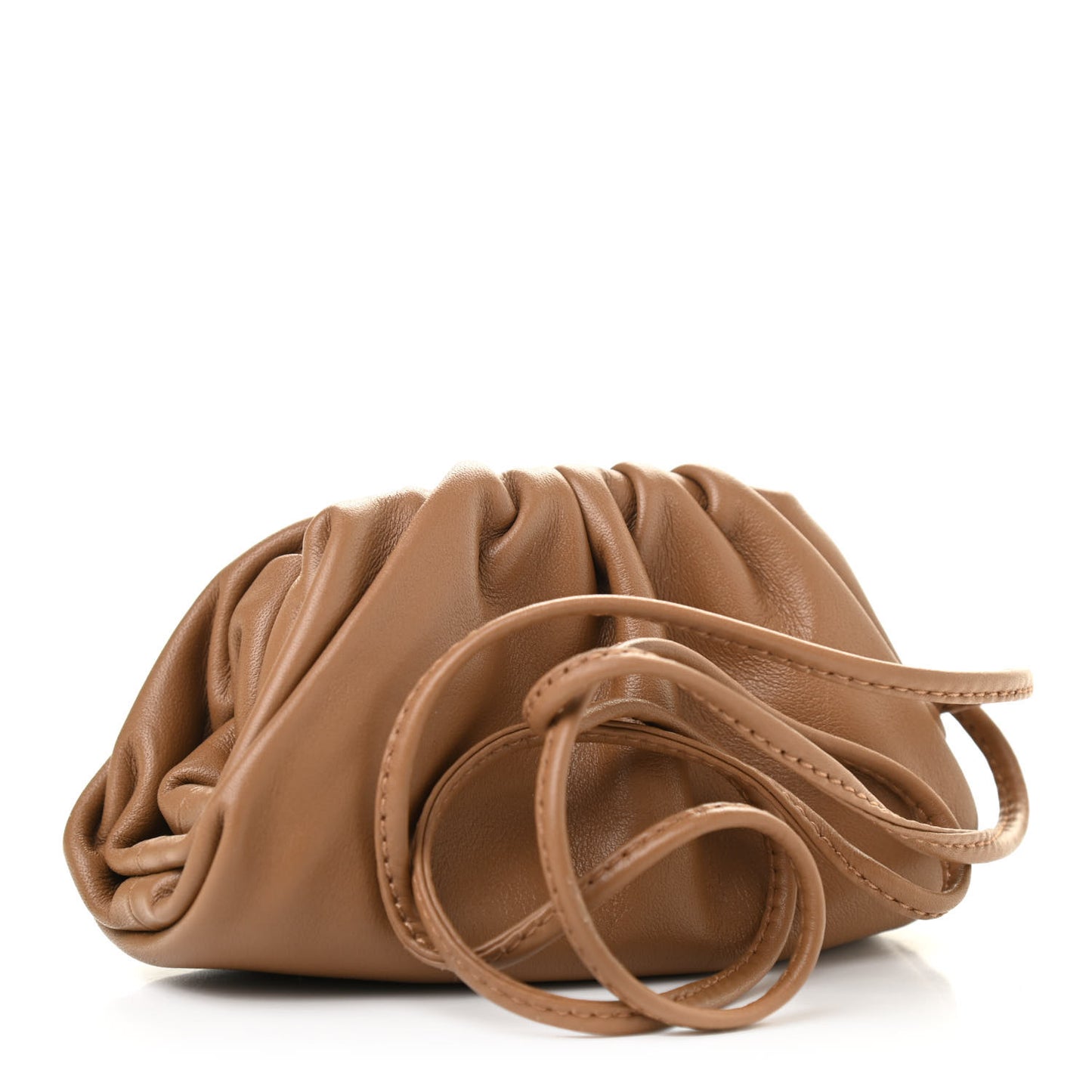 Butter Calfskin Coin Purse Cammello