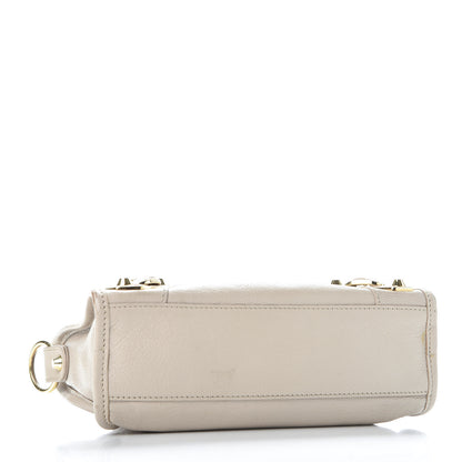 Balenciaga Chevre Gold Metallic Edge Hardware Mini City Beige Praline 3 of 9
