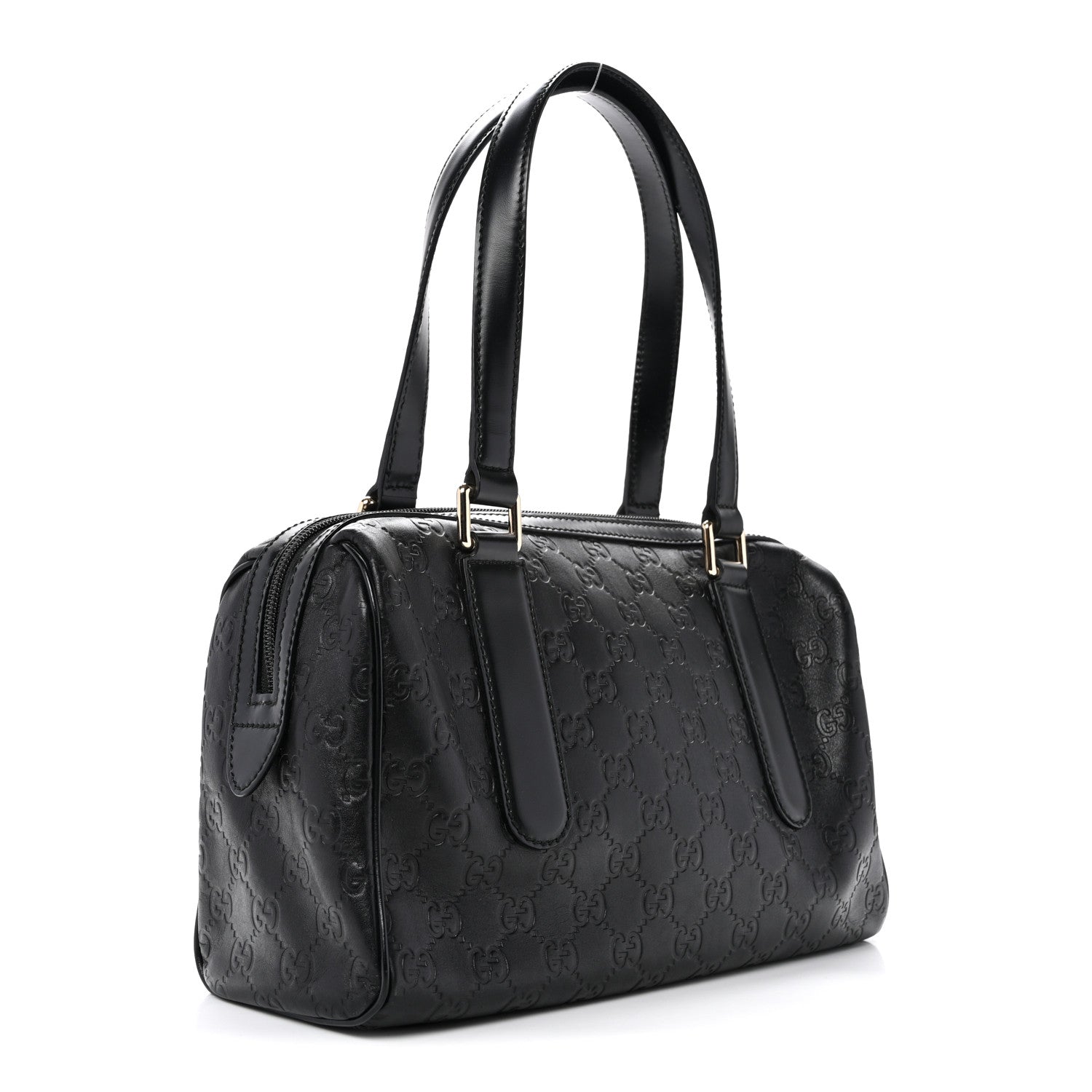 Gucci Guccissima Small Boston Black 3 of 10