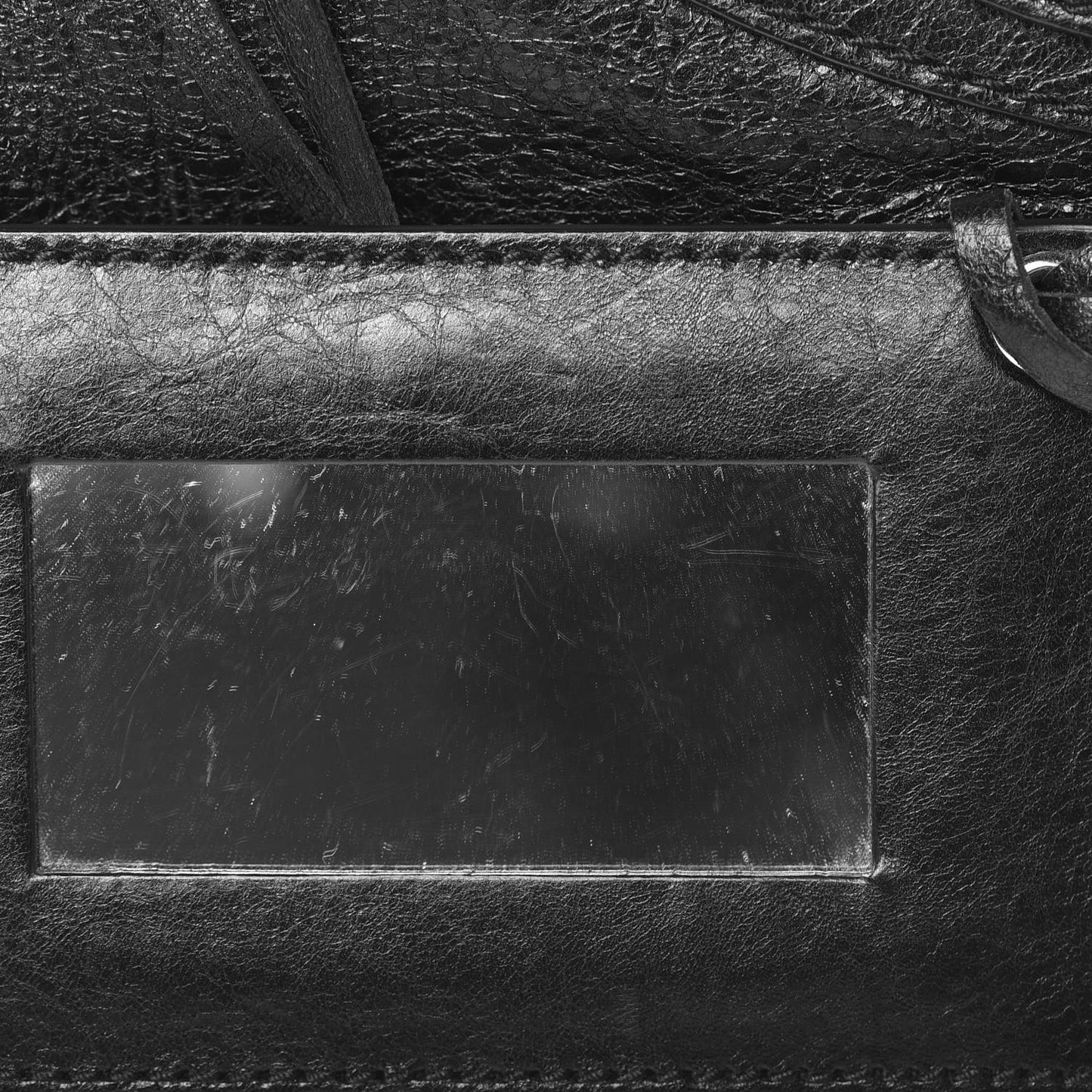 Agneau Giant 12 Silver Hardware Part Time Black