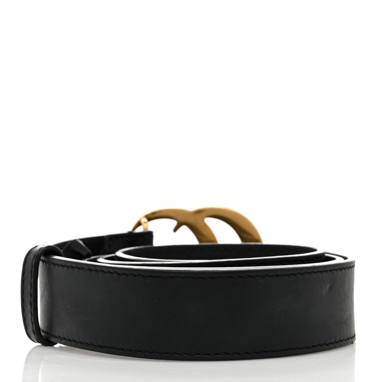 Calfskin Double G 30mm Belt 90 36 Black