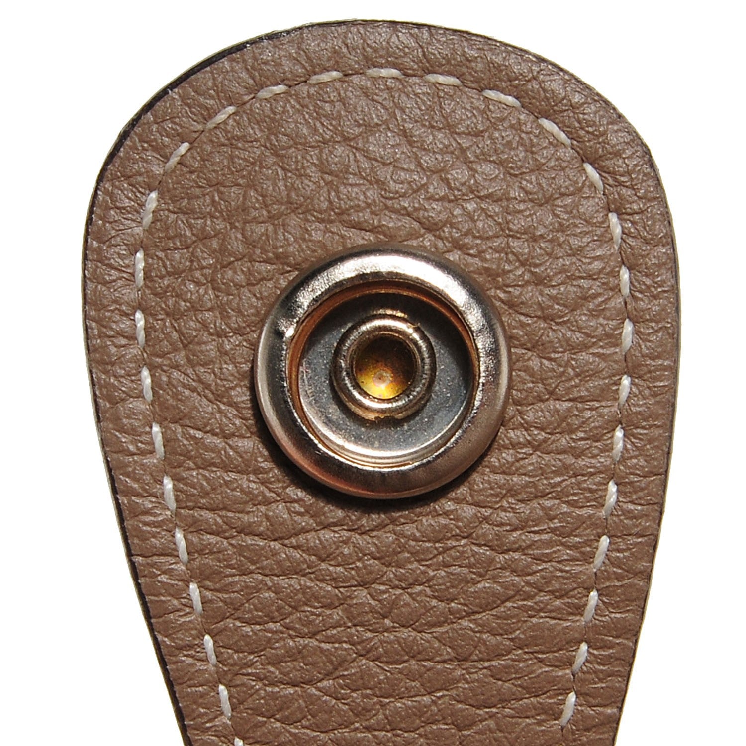 Hermes Taurillon Clemence Evelyne II PM Etoupe 17 of 17