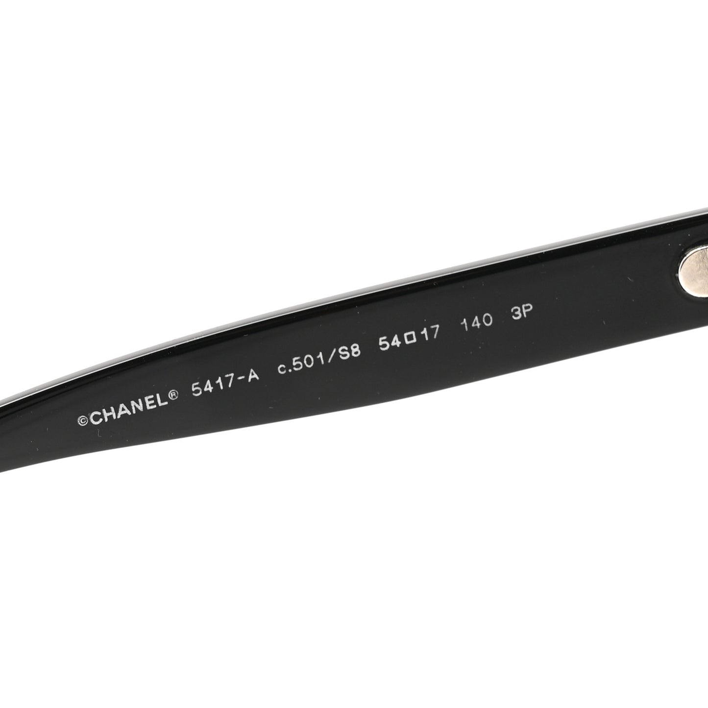 Acetate Polarized Square Sunglasses 5417-A Black