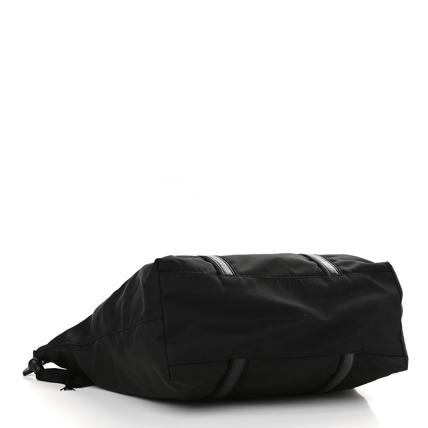 Prada Tessuto Nylon Passama Shopping Tote Nero Black 4 of 8