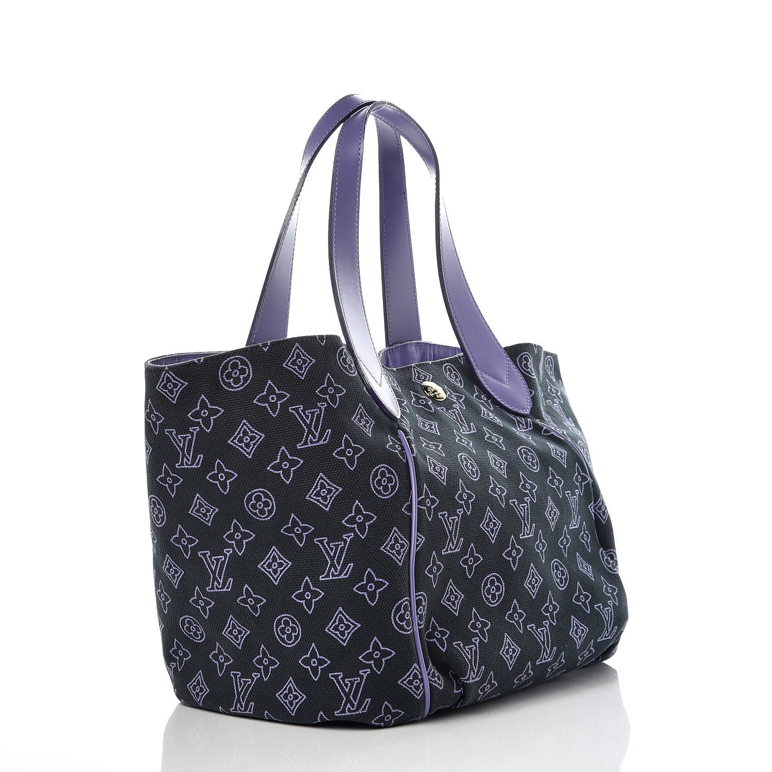 Louis Vuitton Cabas Ipanema GM Navy 3 of 13