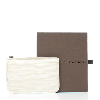 Louis Vuitton Epi Key Pouch Ivory 8 of 8