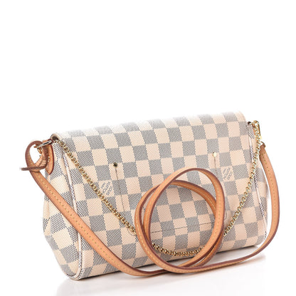 Louis Vuitton Damier Azur Favorite MM 3 of 16