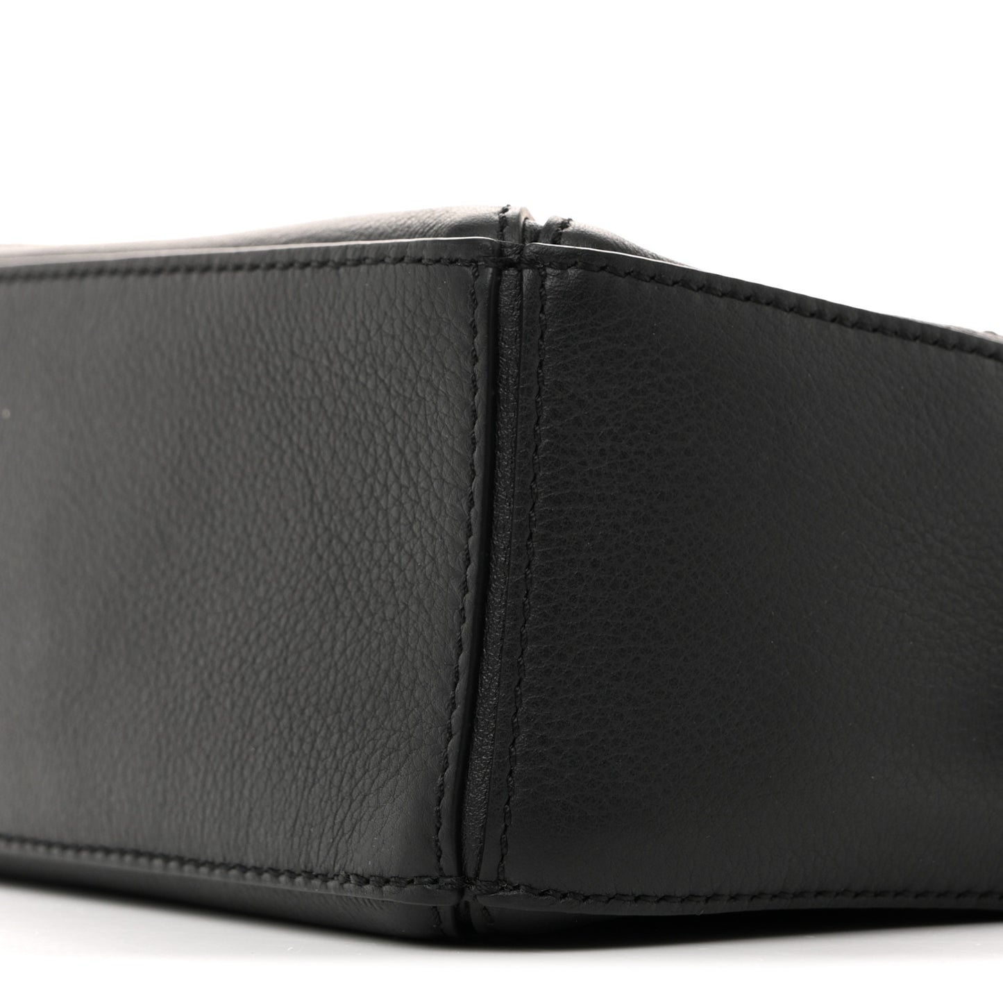 Calfskin Mini Puzzle Bag Black