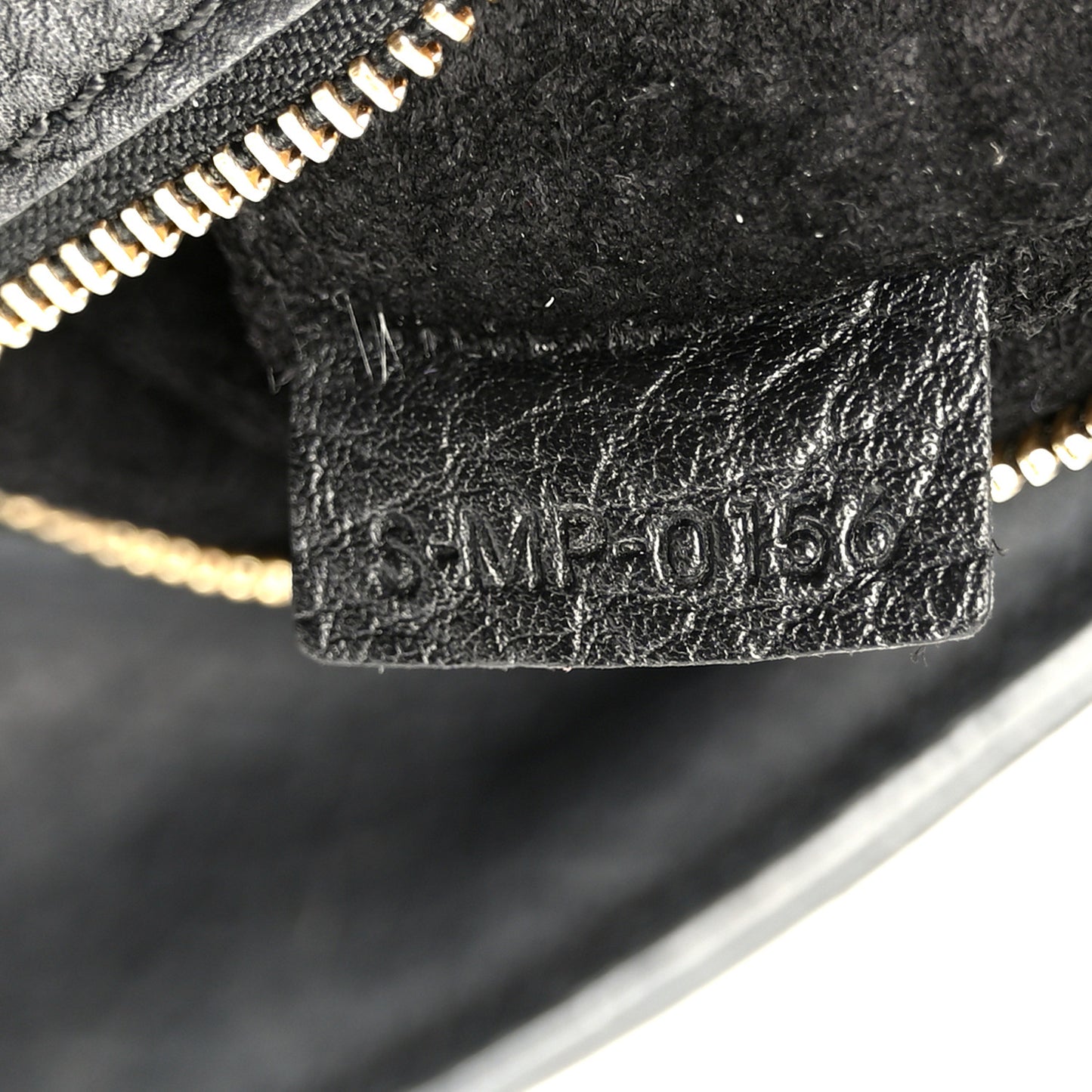 Crisped Calfskin Mini Tie Knot Tote Black