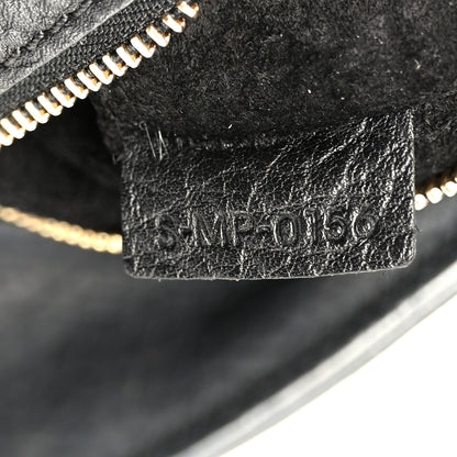 Celine Crisped Calfskin Mini Tie Knot Tote Black 7 of 10